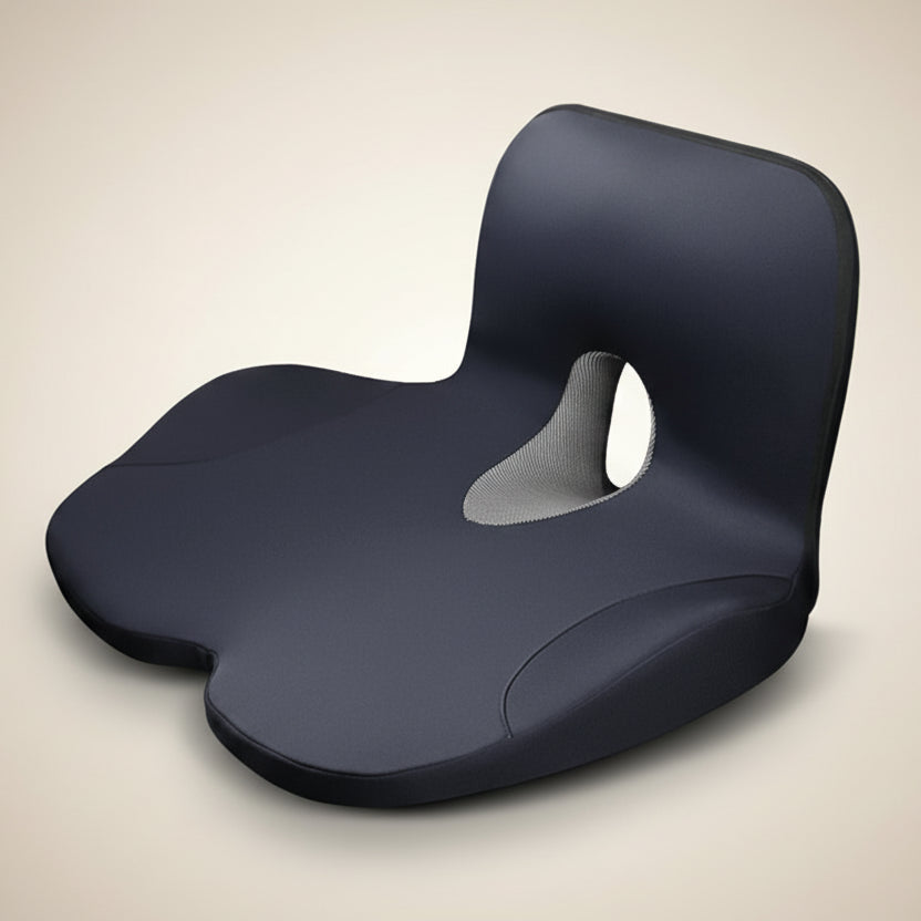coussin ergonomique noir