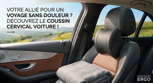 Coussin cervical voiture