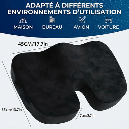 Coussin pour coccyx – Assise en U mémoire de forme