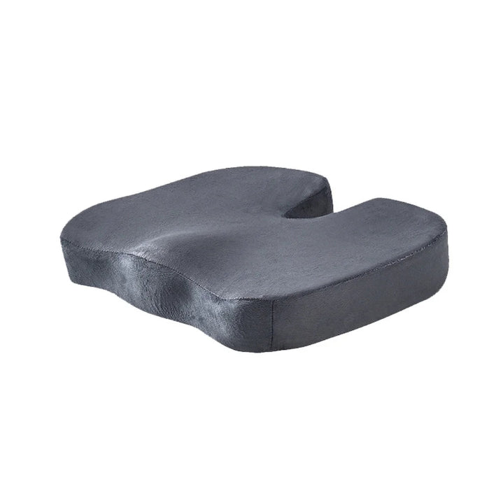 image du coussin pour coccyx gris sur fond blanc